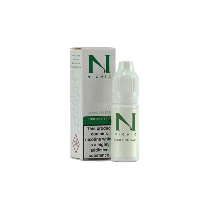 NicNic VG/PG Nicotine Salt Booster 18mg 10ml 50-50
