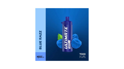 Magic Bar Ultimate Blue Razz Vape Pen 0mg 7000puffs