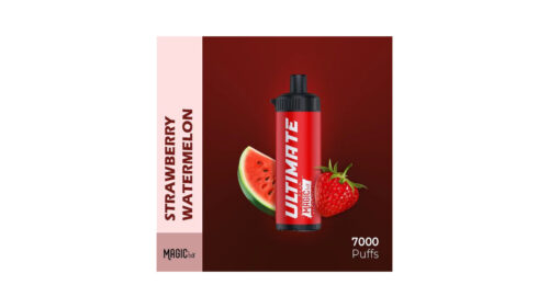 Magic Bar Ultimate Strawberry Watermelon Vape Pen 0mg 7000puffs