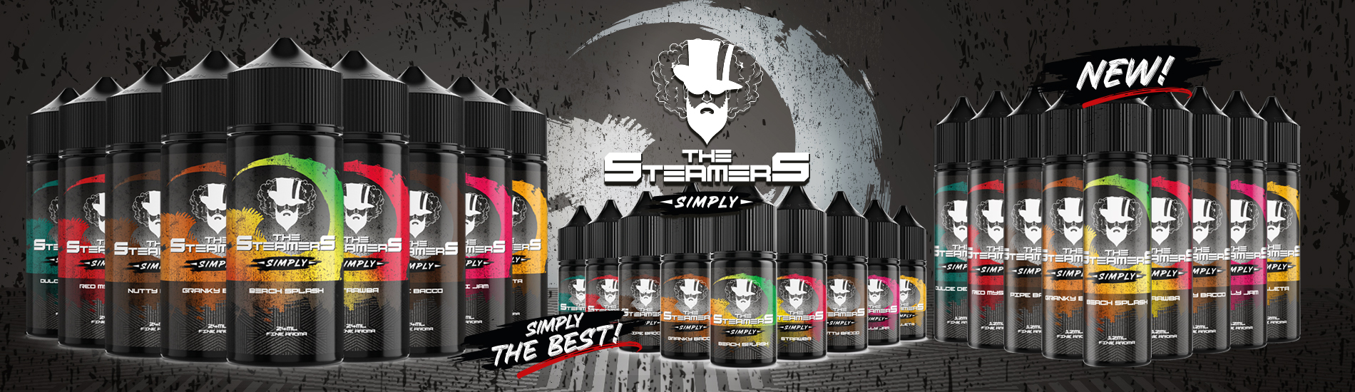 the SteamerS Simply Flavor Shots 30ml, 60ml, 120ml